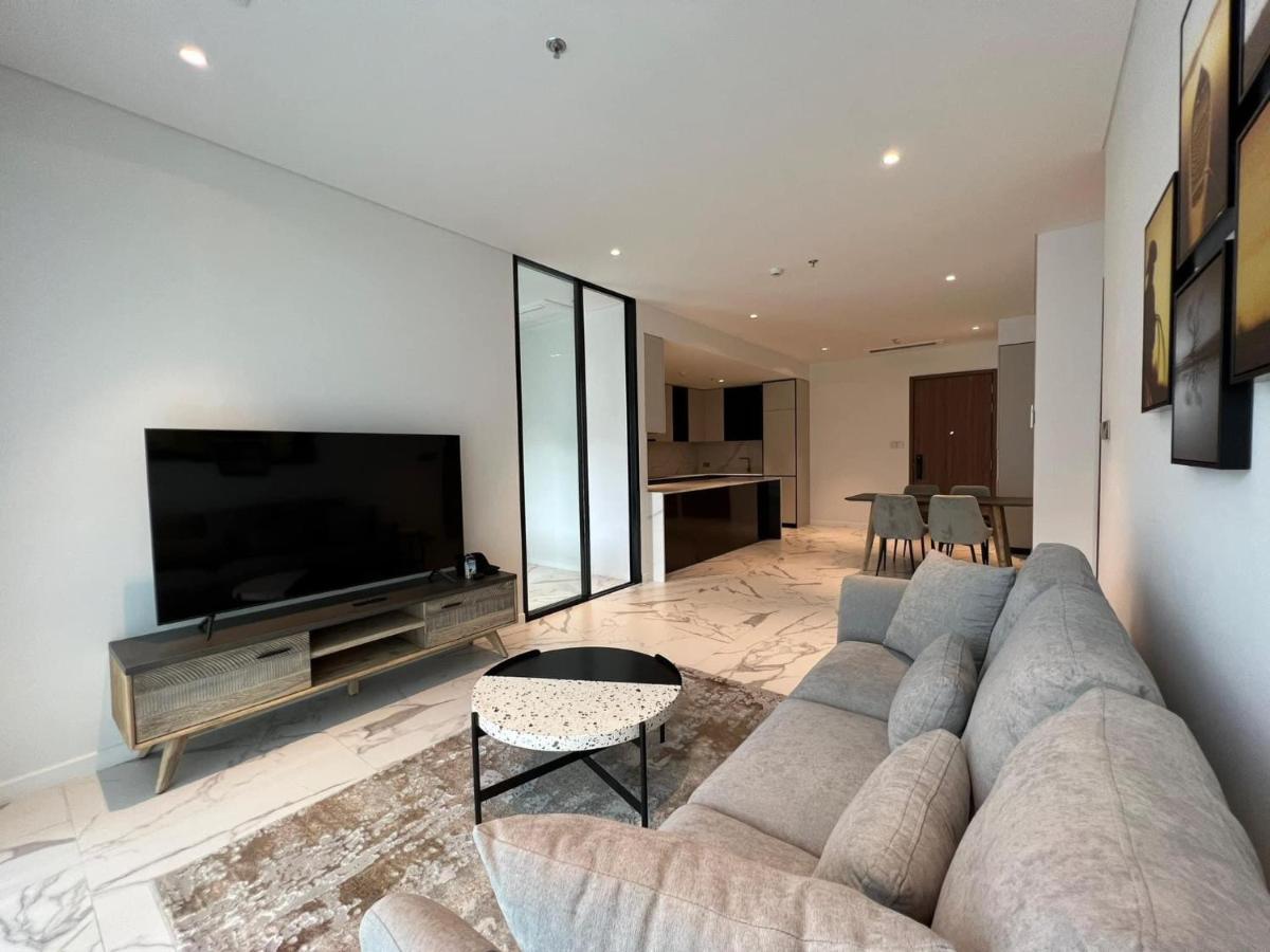 The Crest-Central Saigon Riverside -Free Pool-Gym-Sauna Room-Yoga Room โฮจิมินห์ซิตี้ ภายนอก รูปภาพ