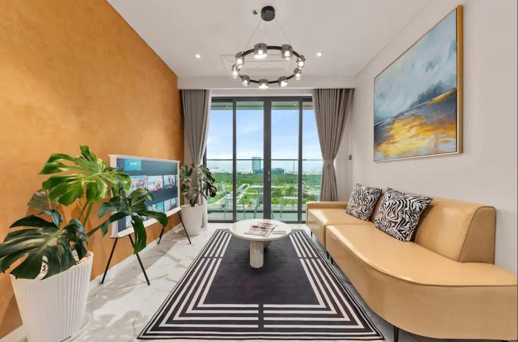 The Crest-Central Saigon Riverside -Free Pool-Gym-Sauna Room-Yoga Room โฮจิมินห์ซิตี้ ภายนอก รูปภาพ