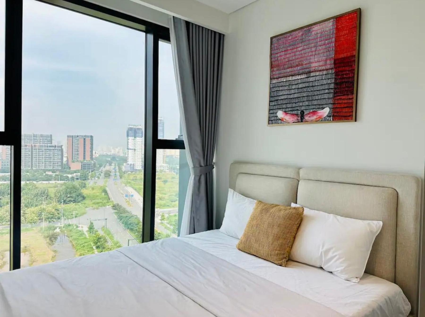 The Crest-Central Saigon Riverside -Free Pool-Gym-Sauna Room-Yoga Room โฮจิมินห์ซิตี้ ภายนอก รูปภาพ