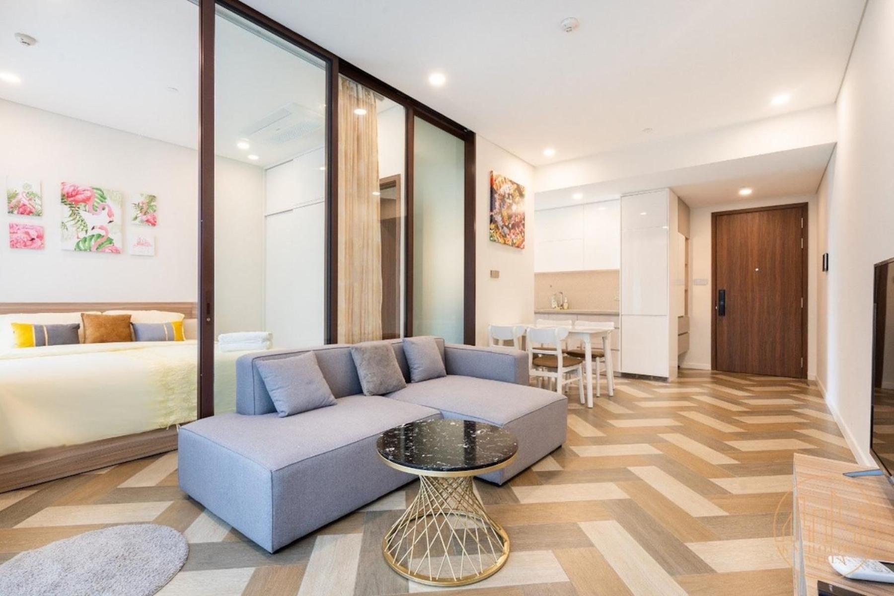 The Crest-Central Saigon Riverside -Free Pool-Gym-Sauna Room-Yoga Room โฮจิมินห์ซิตี้ ภายนอก รูปภาพ