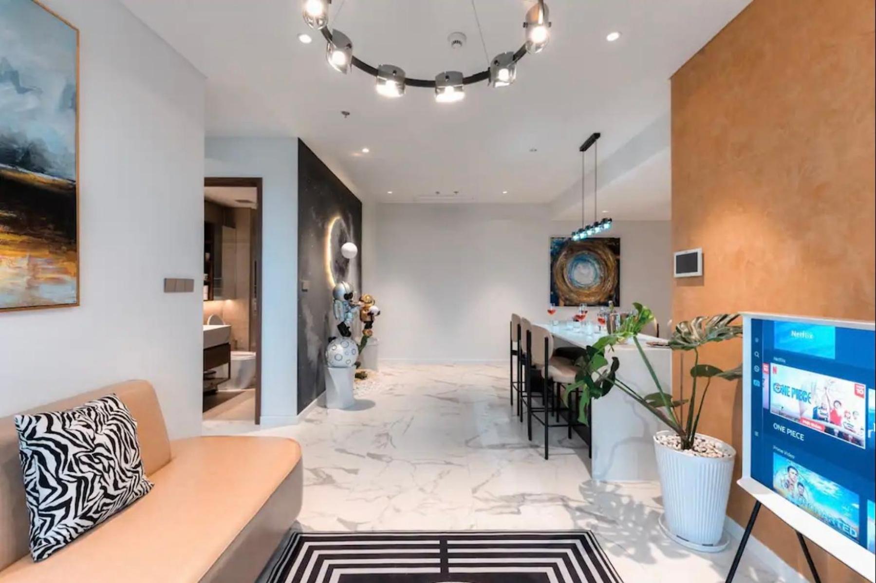 The Crest-Central Saigon Riverside -Free Pool-Gym-Sauna Room-Yoga Room โฮจิมินห์ซิตี้ ภายนอก รูปภาพ