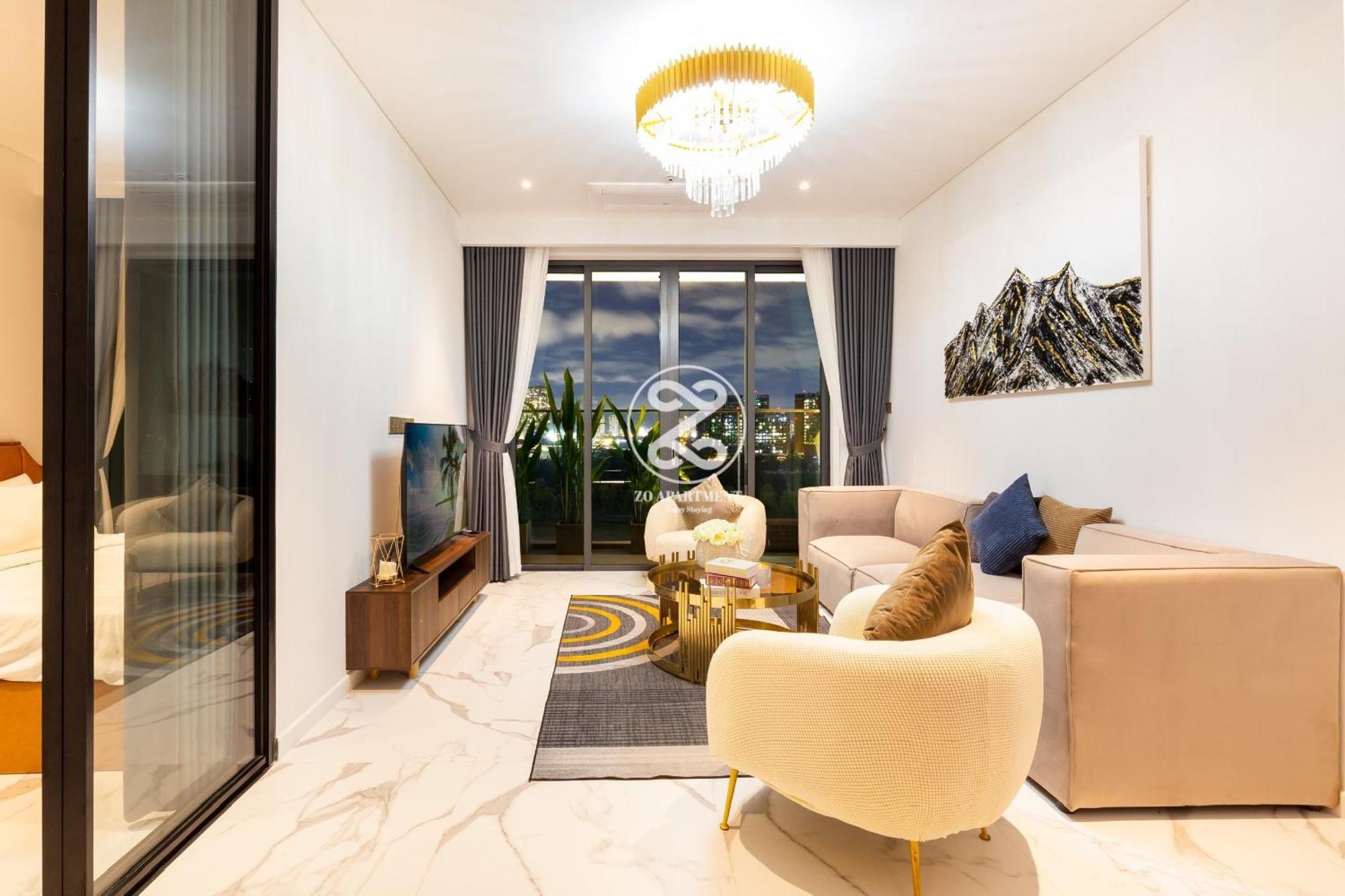 The Crest-Central Saigon Riverside -Free Pool-Gym-Sauna Room-Yoga Room โฮจิมินห์ซิตี้ ภายนอก รูปภาพ