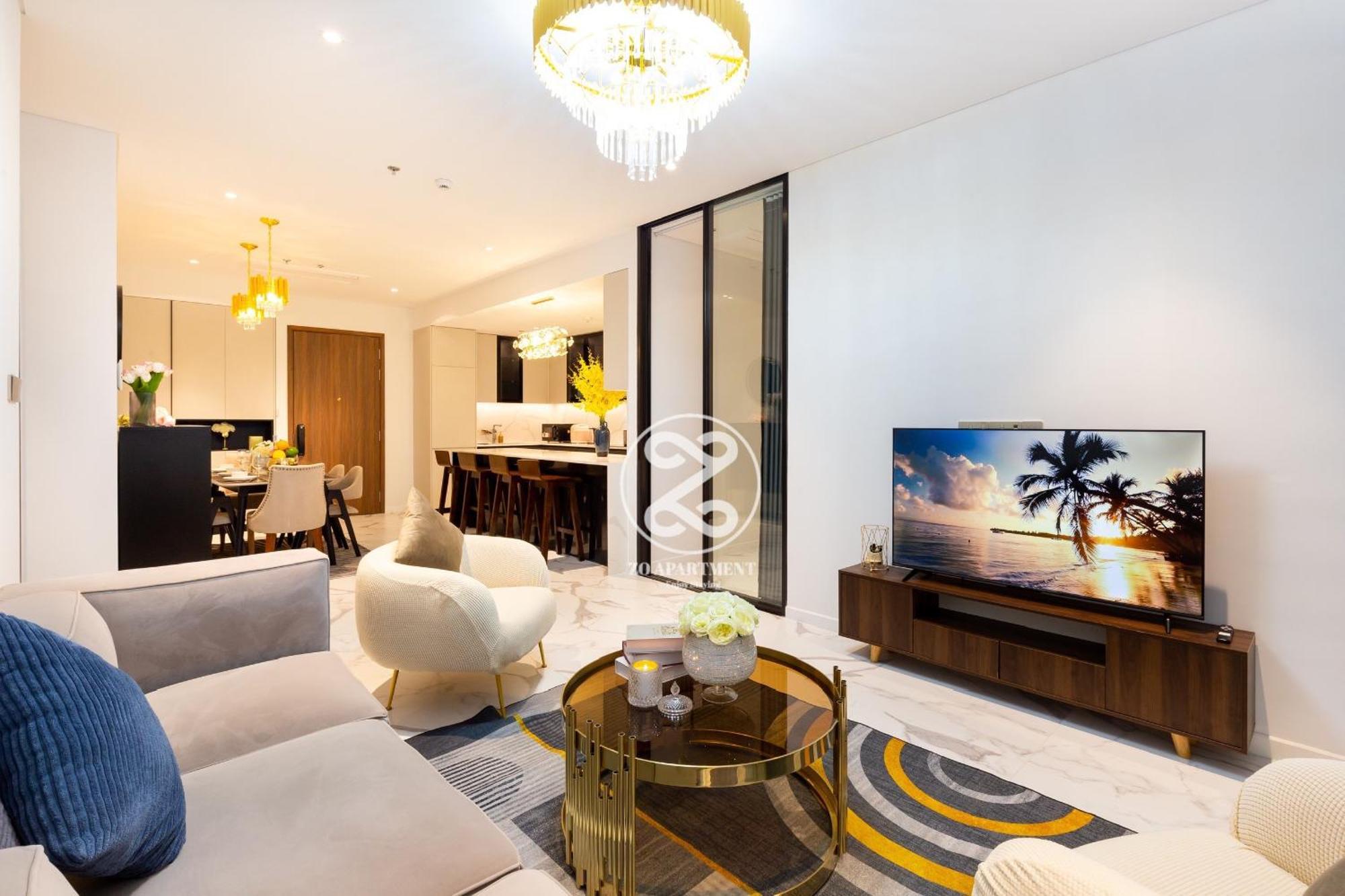 The Crest-Central Saigon Riverside -Free Pool-Gym-Sauna Room-Yoga Room โฮจิมินห์ซิตี้ ภายนอก รูปภาพ