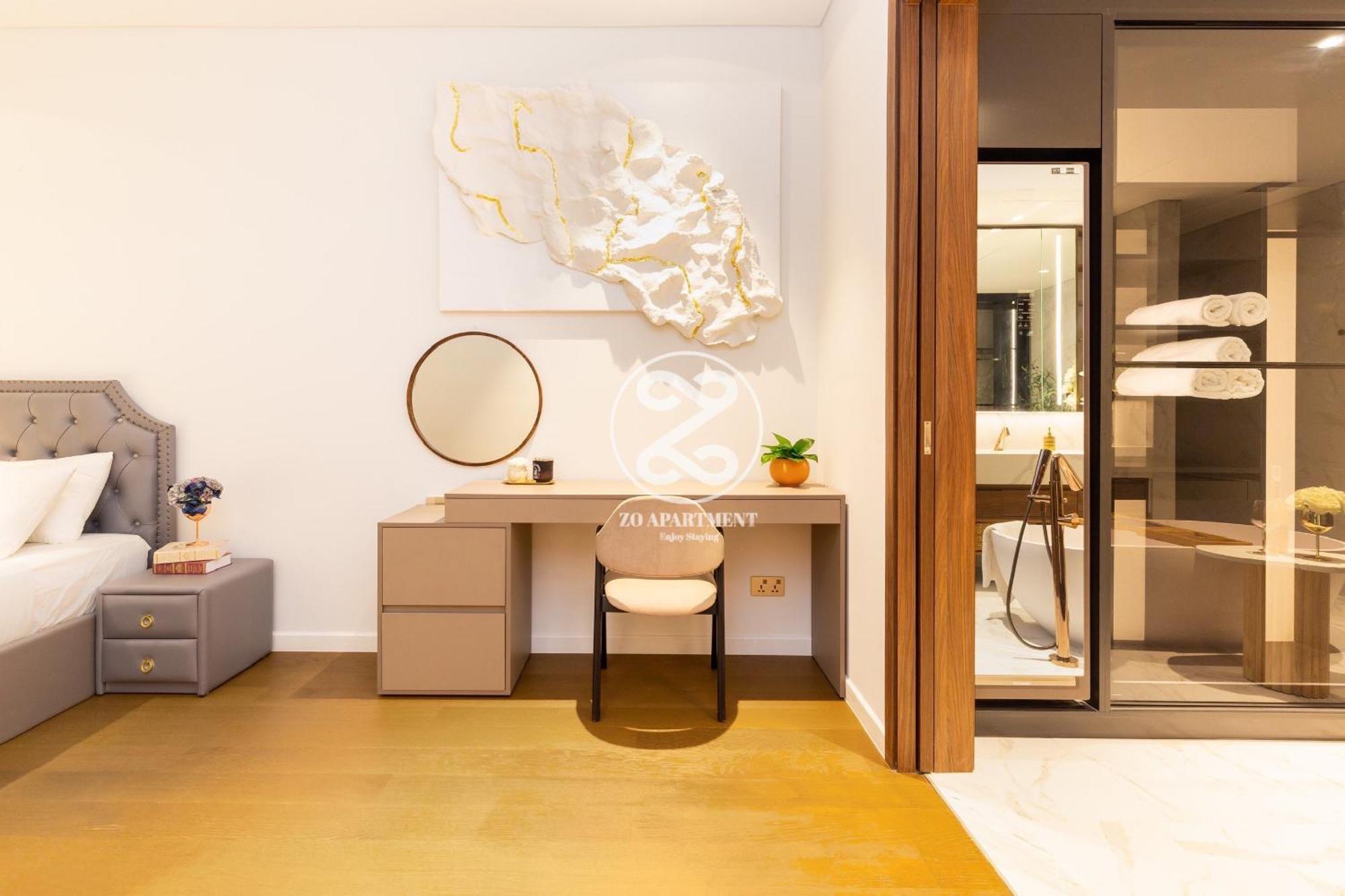 The Crest-Central Saigon Riverside -Free Pool-Gym-Sauna Room-Yoga Room โฮจิมินห์ซิตี้ ภายนอก รูปภาพ