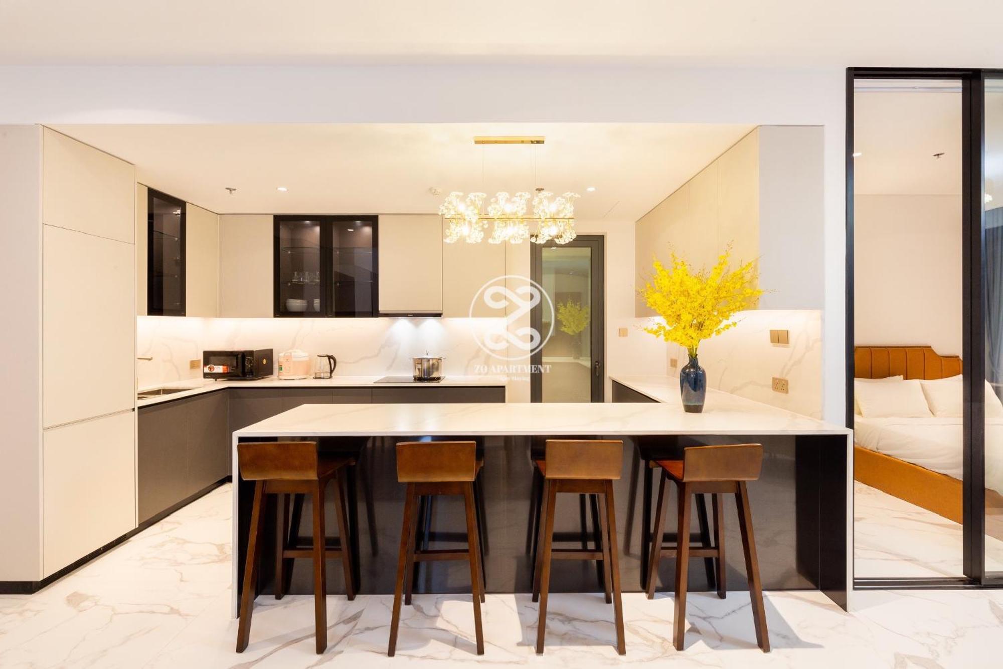The Crest-Central Saigon Riverside -Free Pool-Gym-Sauna Room-Yoga Room โฮจิมินห์ซิตี้ ภายนอก รูปภาพ