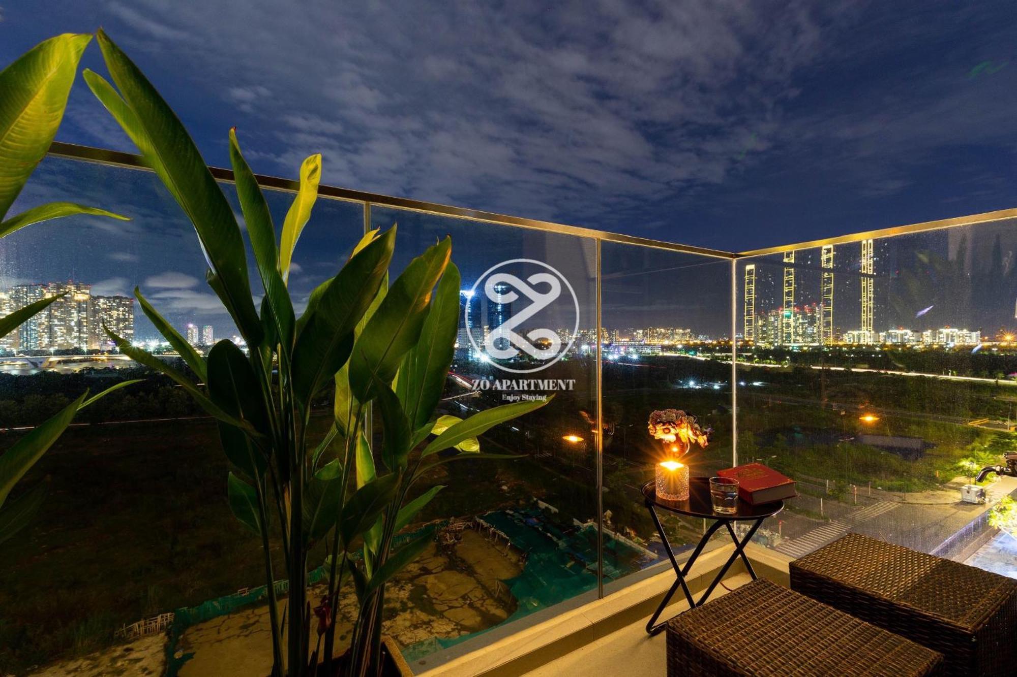 The Crest-Central Saigon Riverside -Free Pool-Gym-Sauna Room-Yoga Room โฮจิมินห์ซิตี้ ภายนอก รูปภาพ