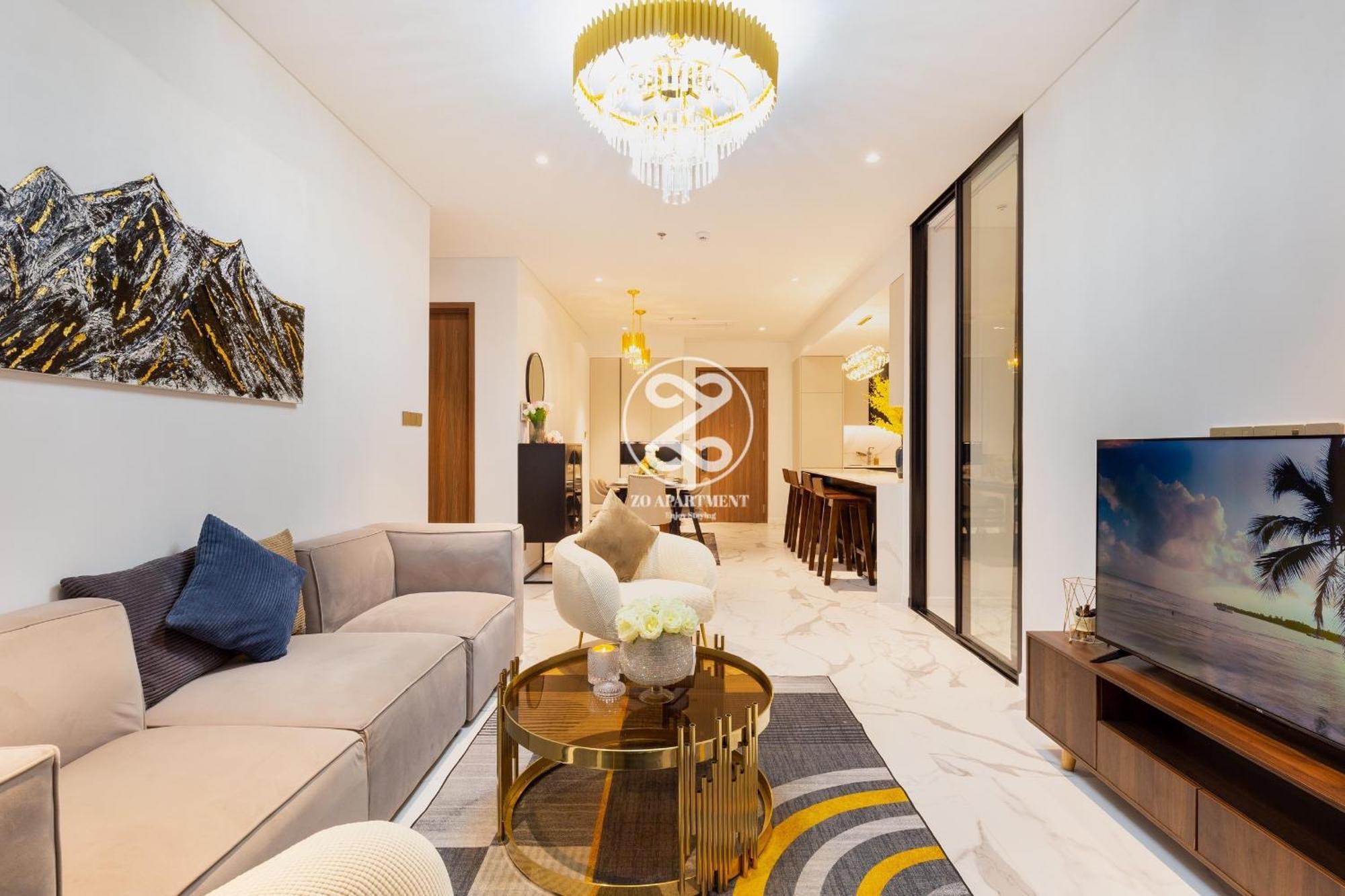 The Crest-Central Saigon Riverside -Free Pool-Gym-Sauna Room-Yoga Room โฮจิมินห์ซิตี้ ภายนอก รูปภาพ